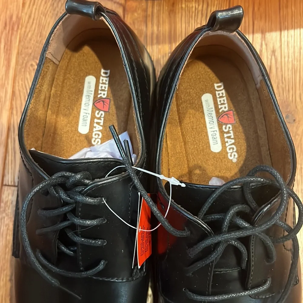 Boys Deer Stags Dress Shoes - Picture 2 of 6